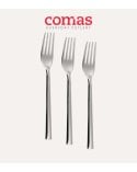 Set de 3 Tenedores Alida Profesional de Acero Inoxidable 18%