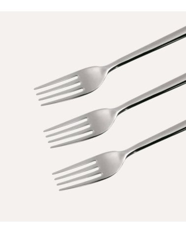 Set de 3 Tenedores Alida Profesional de Acero Inoxidable 18%