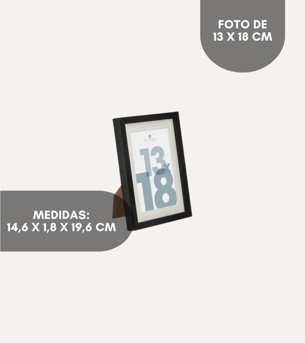 Marco de Fotos de Madera de Estilo Minimalista