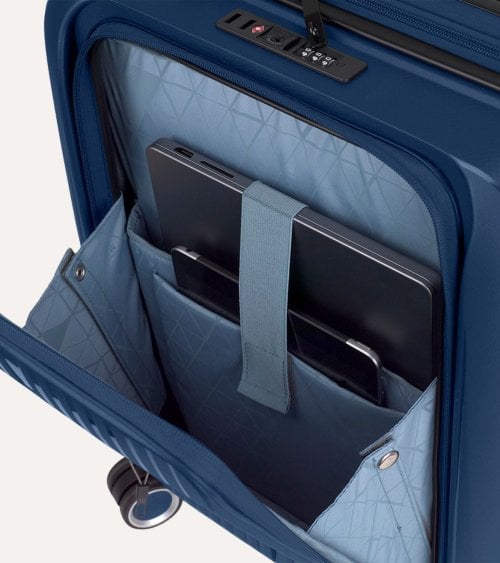 Maleta Rígida Brooklyn con Bolsillo para Portátil