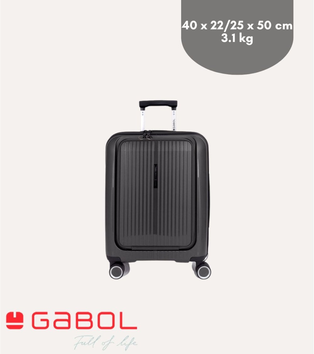 Maleta Rígida Brooklyn con Bolsillo para Portátil