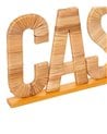 Figura Decorativa con Palabra Casa