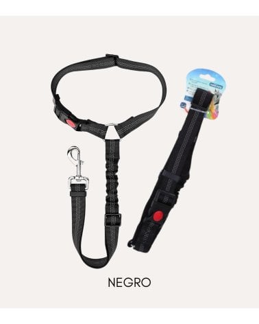 Cinturón de Seguridad de Mascotas con Enganche a Reposacabezas
