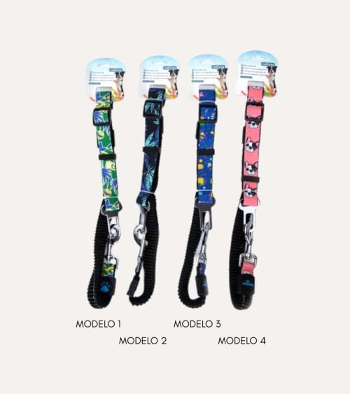 Correa para Cinturón de Seguridad de Mascotas