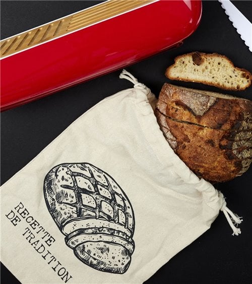 Bolsa para Pan de Algodón Serigrafiada