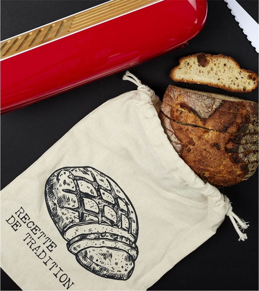 Bolsa para Pan de Algodón Serigrafiada
