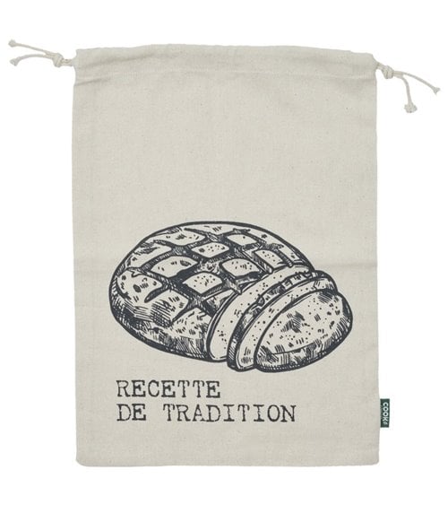 Bolsa para Pan de Algodón Serigrafiada
