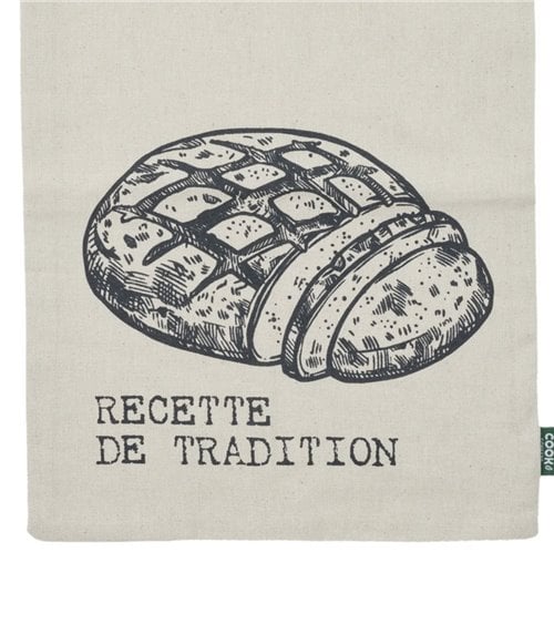 Bolsa para Pan de Algodón Serigrafiada