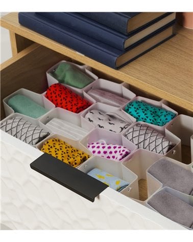 Set de Seis Separadores de Cajón de Polipropileno