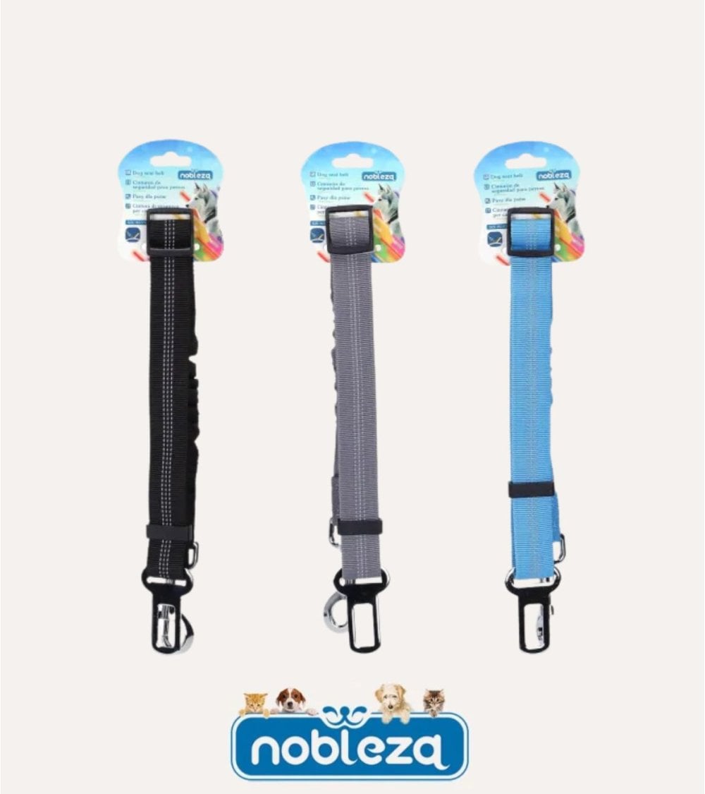 Correa para Cinturón de Seguridad de Mascotas con Nylon