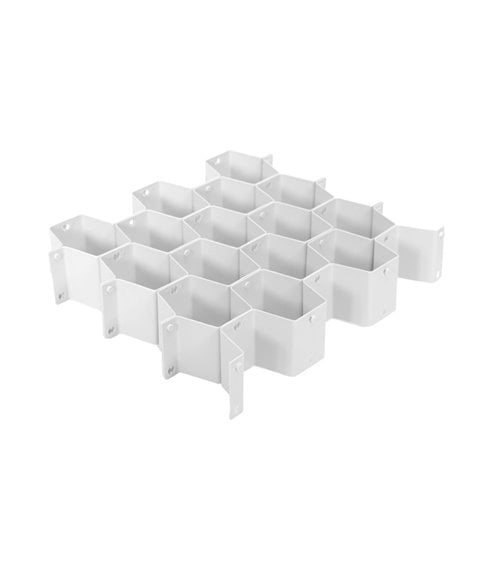 Set de Seis Separadores de Cajón de Polipropileno