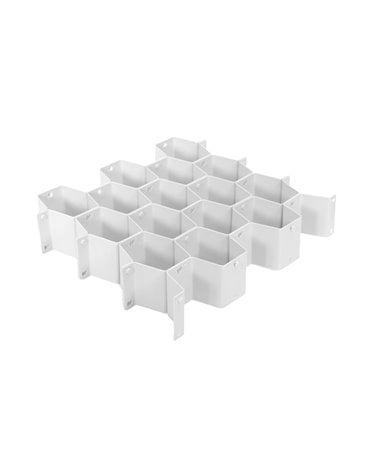 Set de Seis Separadores de Cajón de Polipropileno