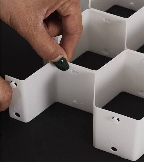 Set de Seis Separadores de Cajón de Polipropileno