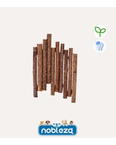 Set de 10 Palitos de Hierba para Gatos para Limpieza Dental
