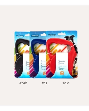 Correa Retráctil Automática para Perros