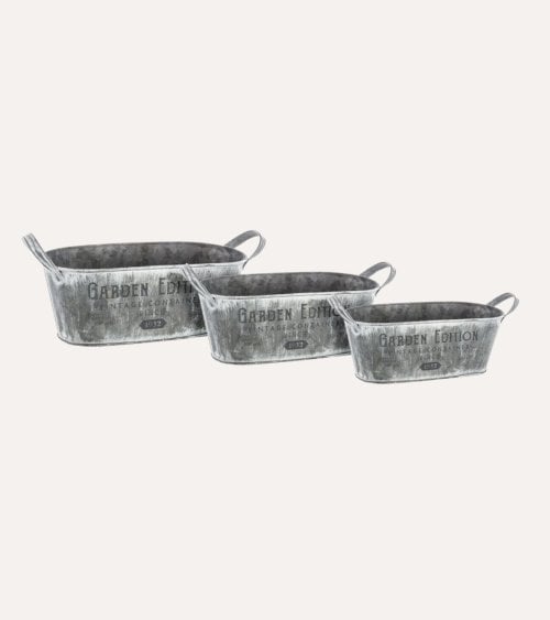 Jardineras de Metal y Zinc