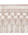 Cortina de Hilo Macramé de Algodón y Eucalipto