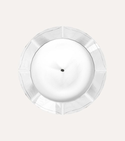 Portavelas Acampanado de Cristal