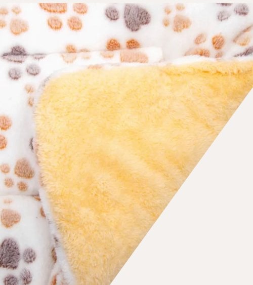 Cama Invernal para Mascotas de Franela