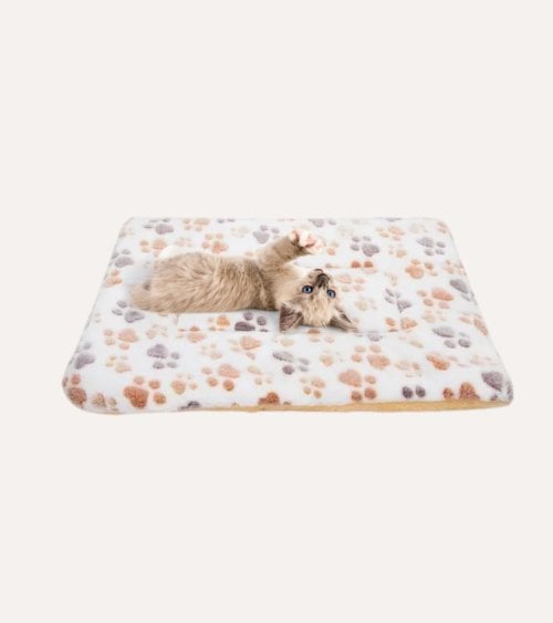 Cama Invernal para Mascotas de Franela