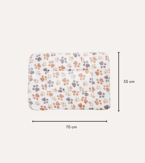 Cama Invernal para Mascotas de Franela