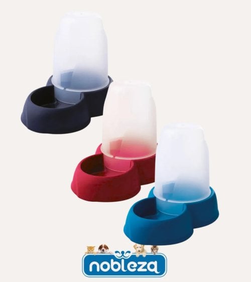 Dispensador de Comida y Agua para Mascotas