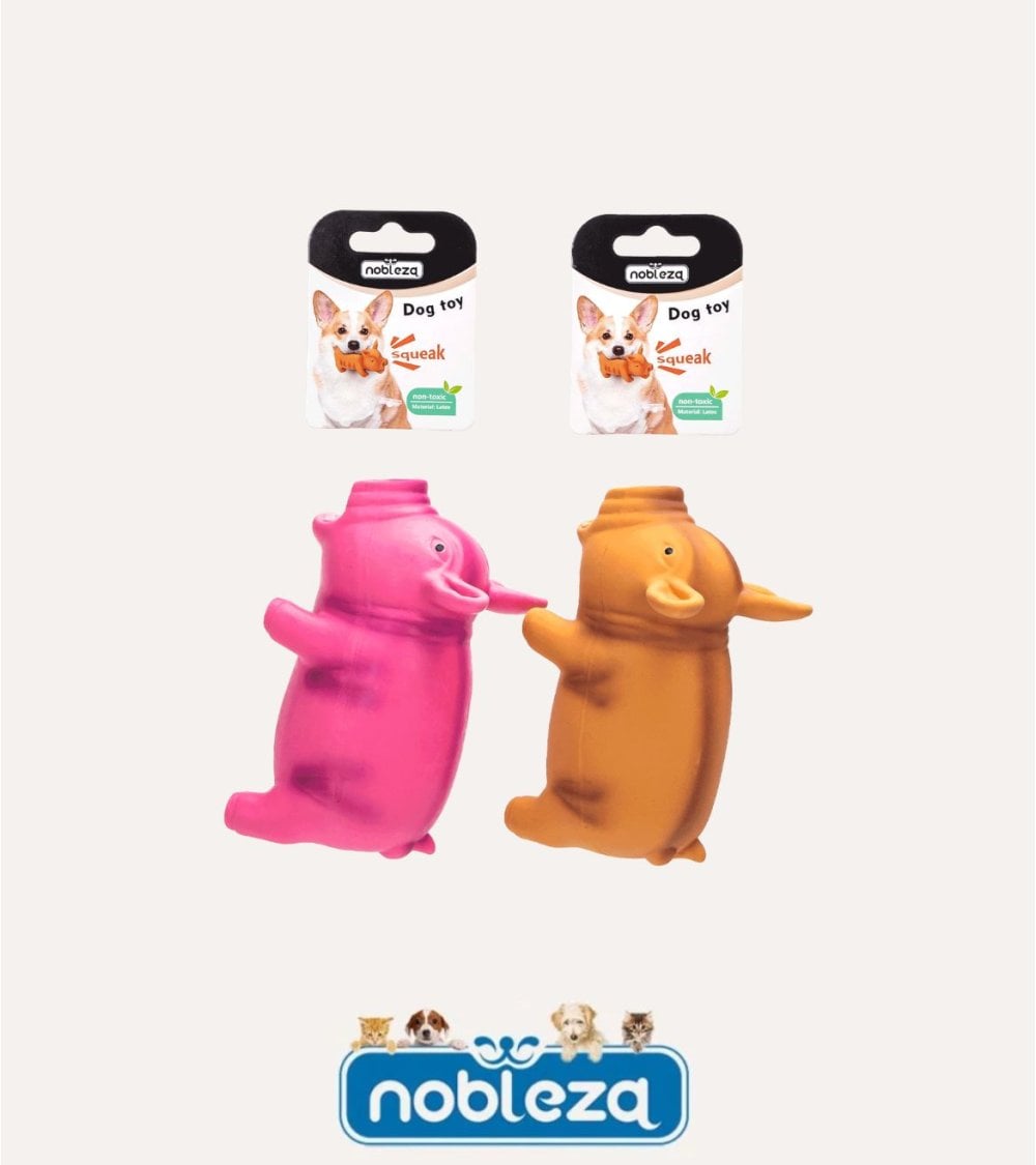 Juguete de Cerdo para Mascotas de Látex