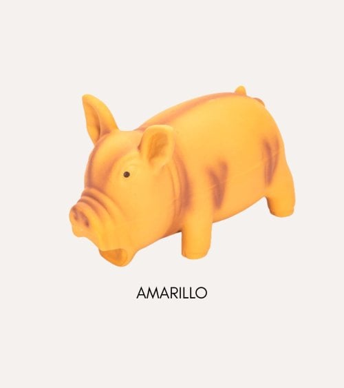 Juguete de Cerdo para Mascotas de Látex