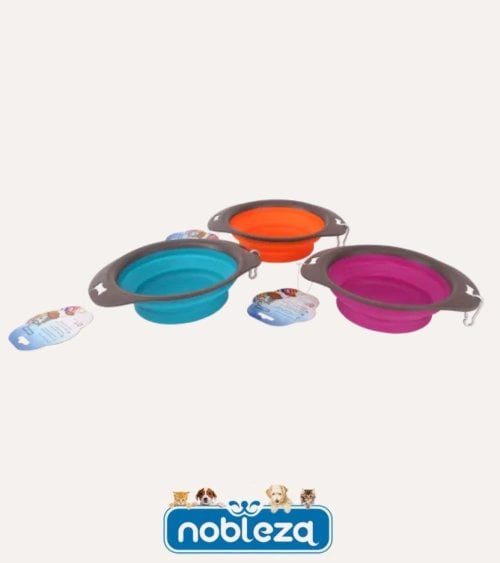 Cuenco Plegable para Mascotas Ideal para Viaje