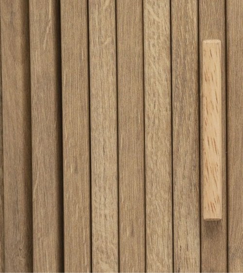 Escritorio de 2 Puertas Colva de MDF y Acero