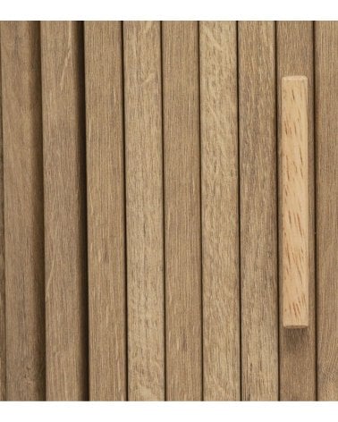 Escritorio de 2 Puertas Colva de MDF y Acero