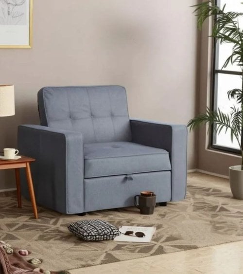 Sofá Cama Izan Individual con Clic Clac y Sistema Extraíble