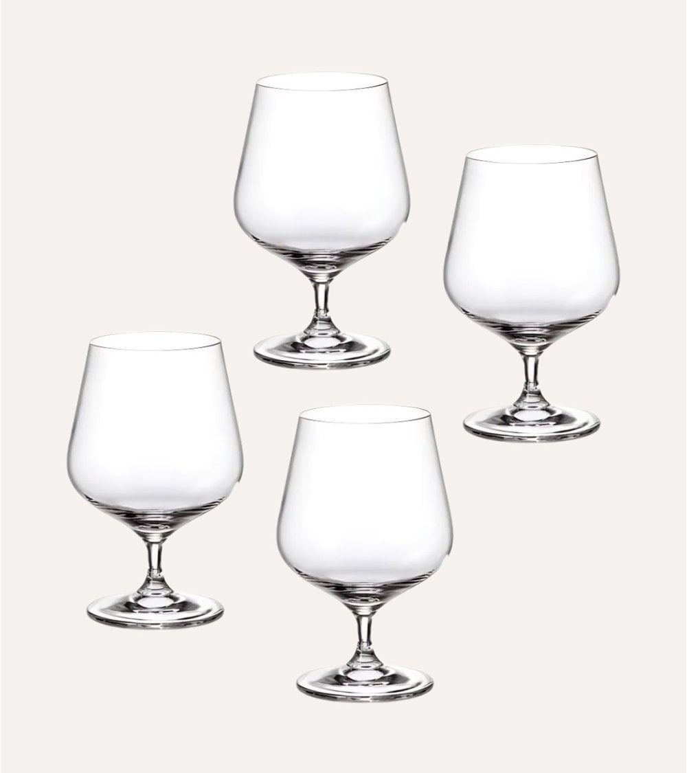 Set de 4 Copas de Coñac Bohemia Sira