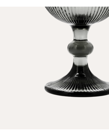 Set de 6 Copas de Agua Agata de Cristal Tallado