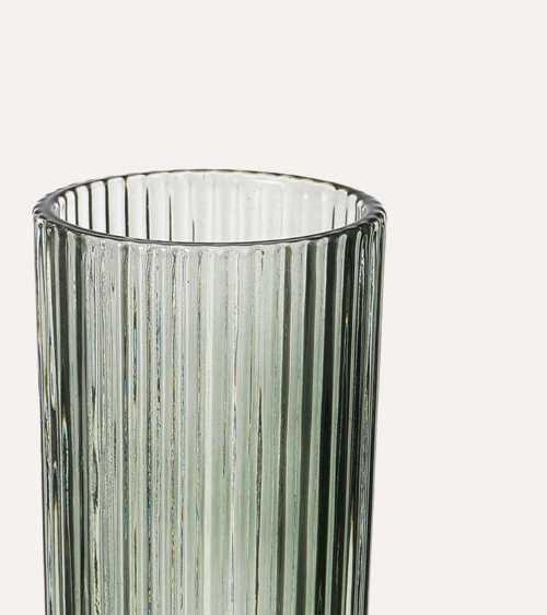 Set de 6 Copas de Cava Agata de Cristal Tallado