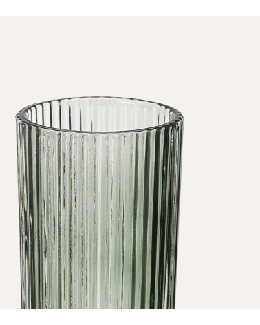 Set de 6 Copas de Cava Agata de Cristal Tallado