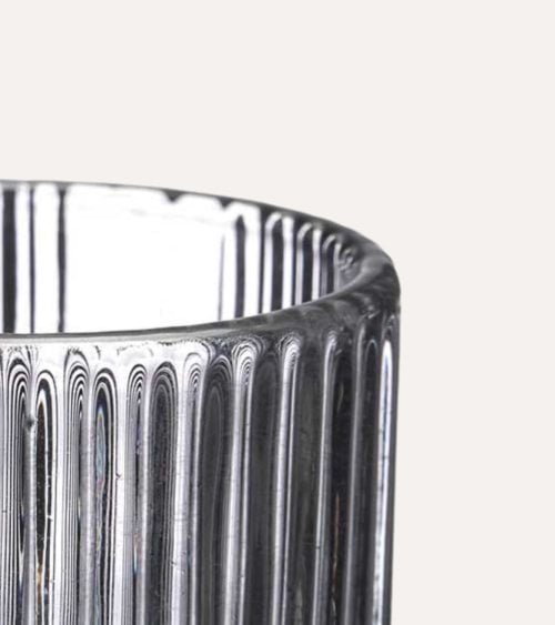 Set de 6 Copas de Cava Agata de Cristal Tallado