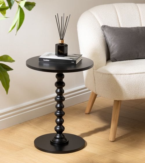Mesa Auxiliar Alix de Madera de Pino y MDF