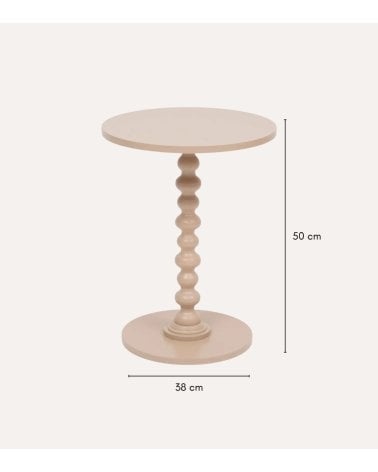 Mesa Auxiliar Alix de Madera de Pino y MDF