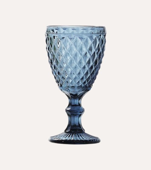 Set de 6 Copas Sidari de Cristal Tallado