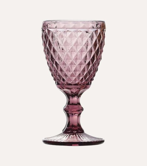 Set de 6 Copas Sidari de Cristal Tallado