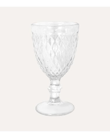 Set de 6 Copas Sidari de Cristal Tallado