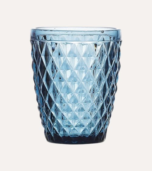 Set de 6 Vasos Sidari de Cristal Tallado