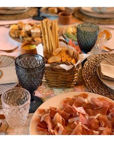 Set de 6 Vasos Sidari de Cristal Tallado