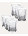 Set de 6 Vasos Edición Especial de Cristal Tallado
