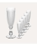 Set de 6 Copas de Cava Edición Especial de Cristal Tallado