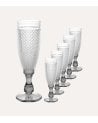 Set de 6 Copas de Cava Edición Especial de Cristal Tallado