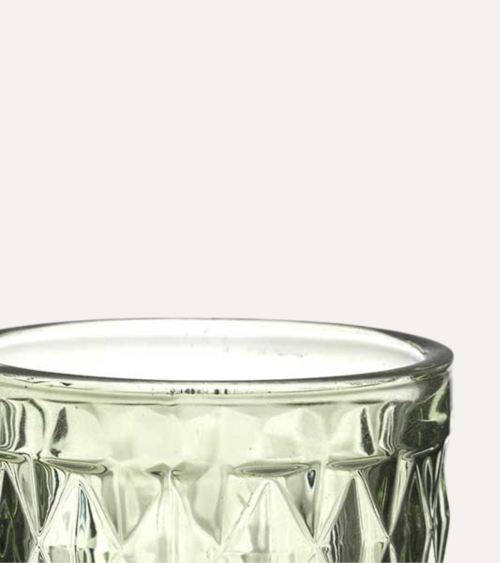 Set de 6 Copas de Cava Diamond de Cristal Tallado