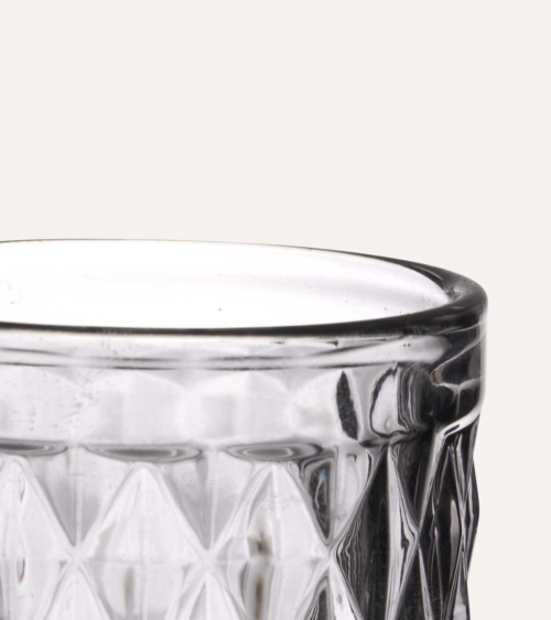 Set de 6 Copas de Cava Diamond de Cristal Tallado