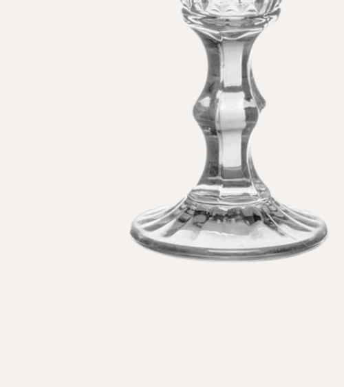 Set de 6 Copas de Cava Diamond de Cristal Tallado